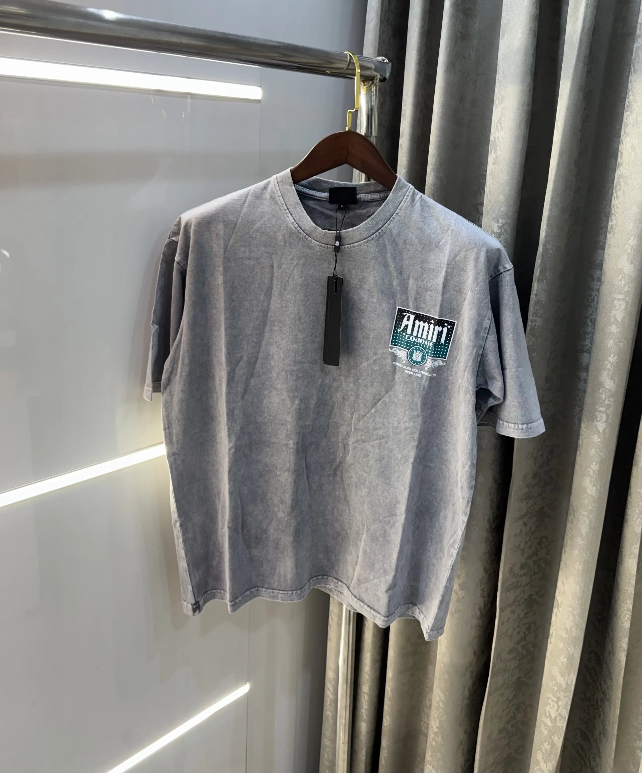 Amiri Light Grey Printed Premium T-shirt Secondary image