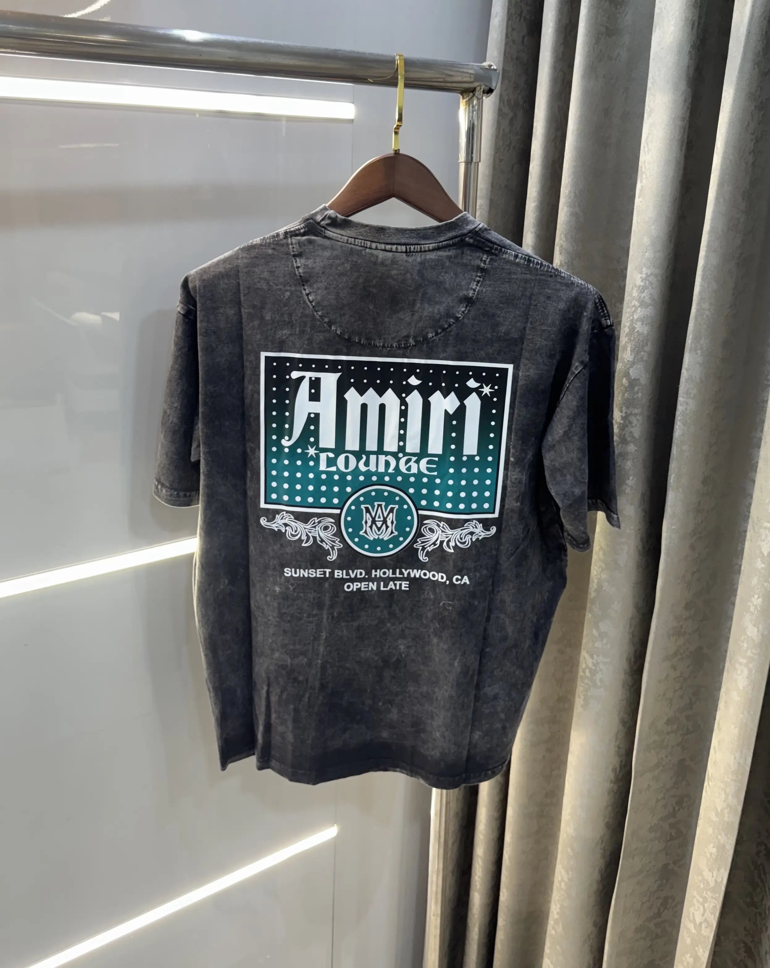Amiri Dark Grey Printed Premium T-shirt Main image