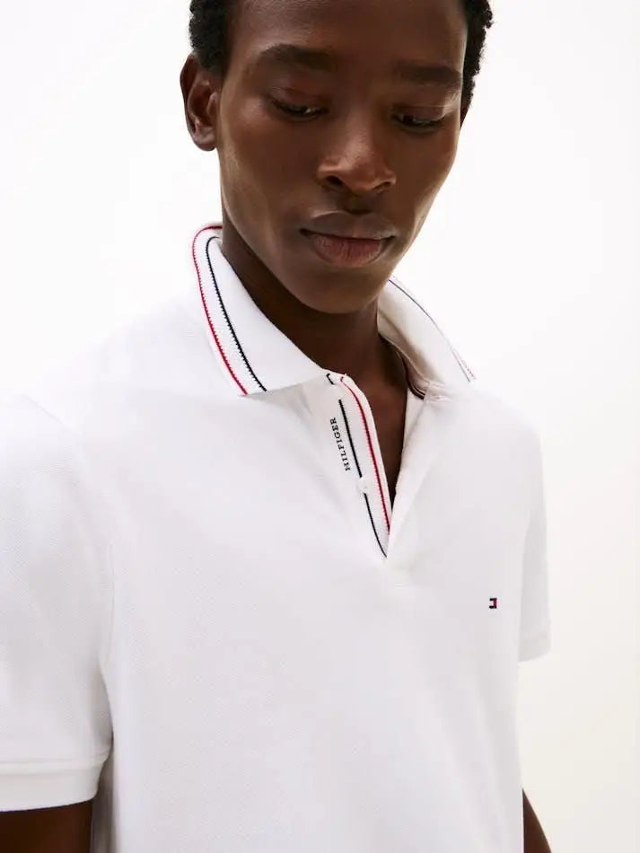 Tommy Hilfiger White Premium Polo T-shirt Main image