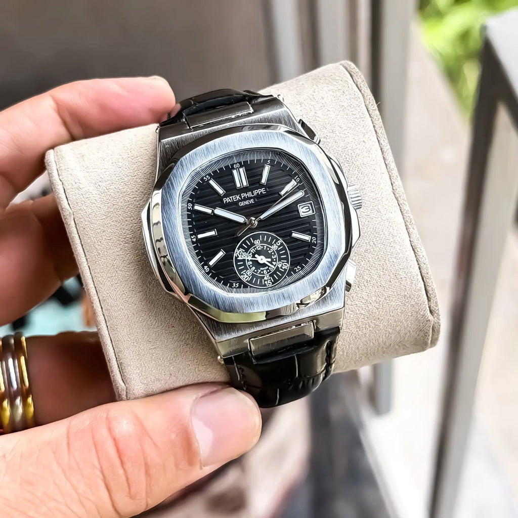 PATEK_CRONO_SILVER_BLACK