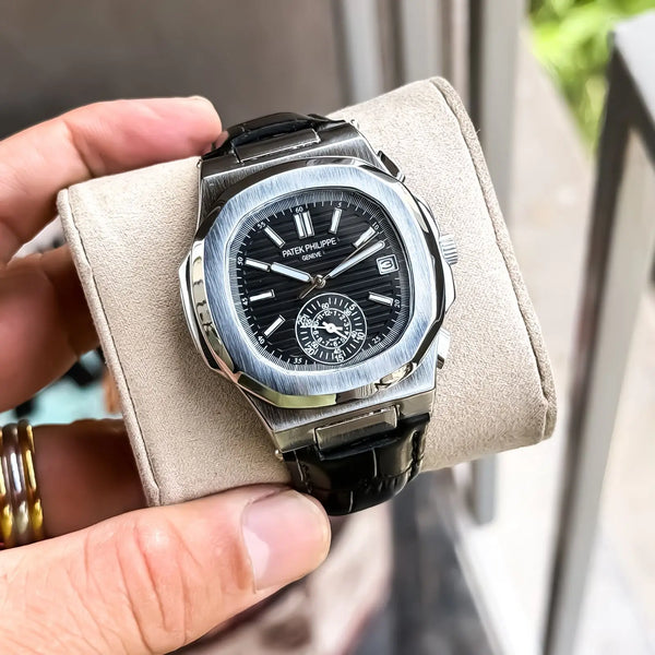 PATEK_CRONO_SILVER_BLACK