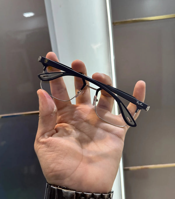 RayBan Matt Blue Premium Glasses 04