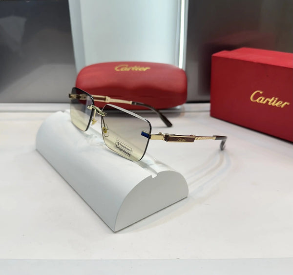 Cartie r Gold Cream Photochromic Lens Premium Shades 017