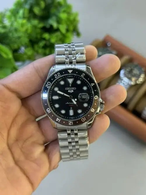 SEIKO 5 SPORTS GMT COPPER BLACK