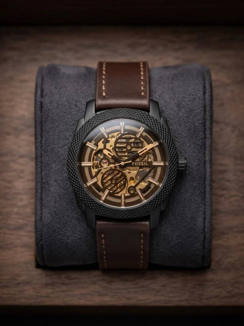 Fossi_l Automatic Brown Leather 118