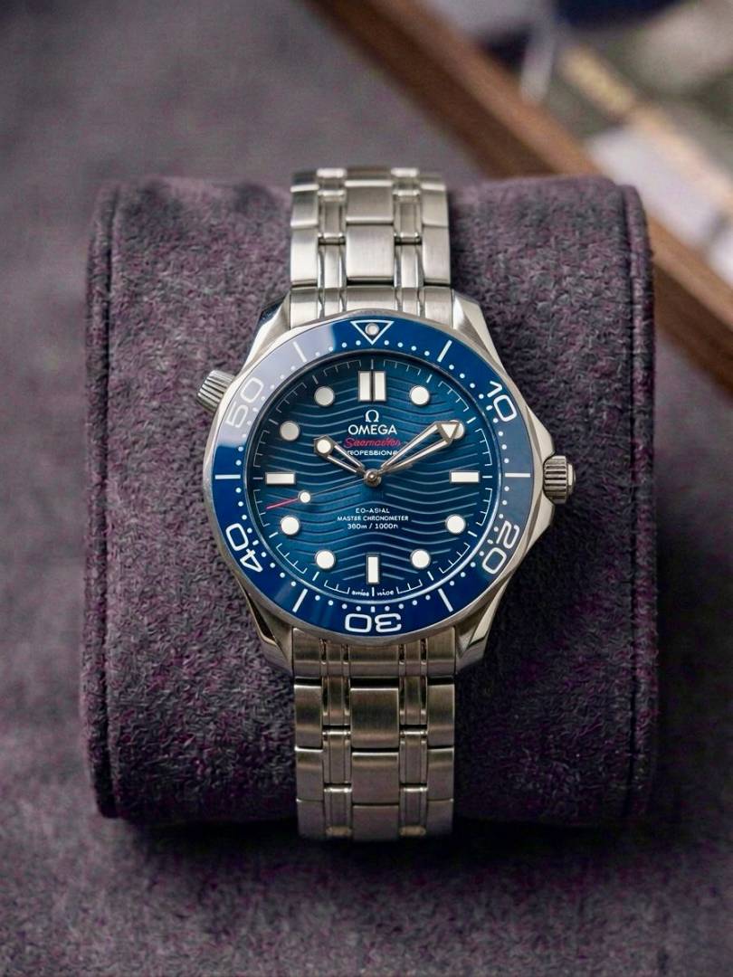 Omeg_a SeaMaster Diver Automatic Silver Blue 268