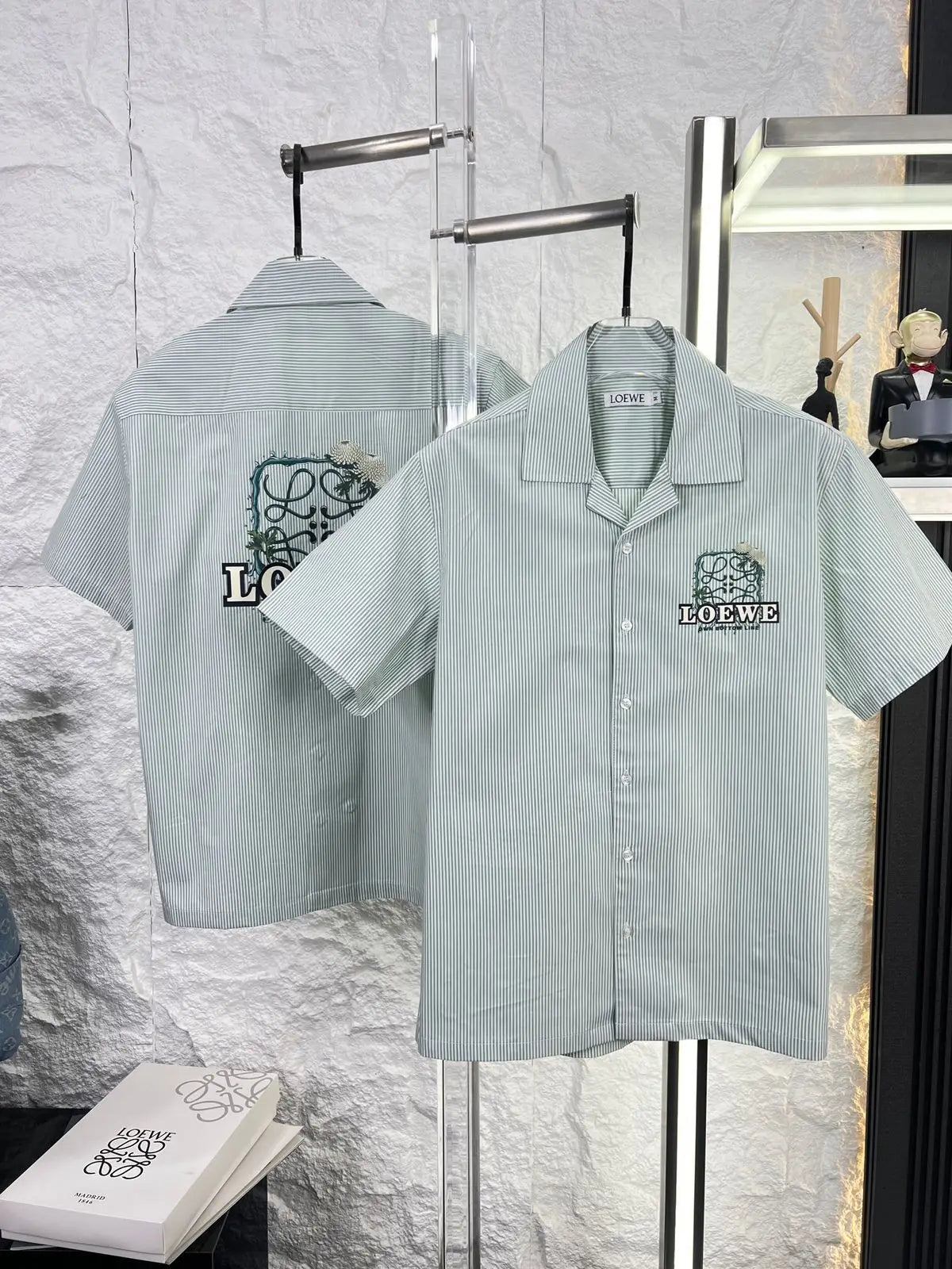 Loewe Green Logo Work Premium Shirt Main image
