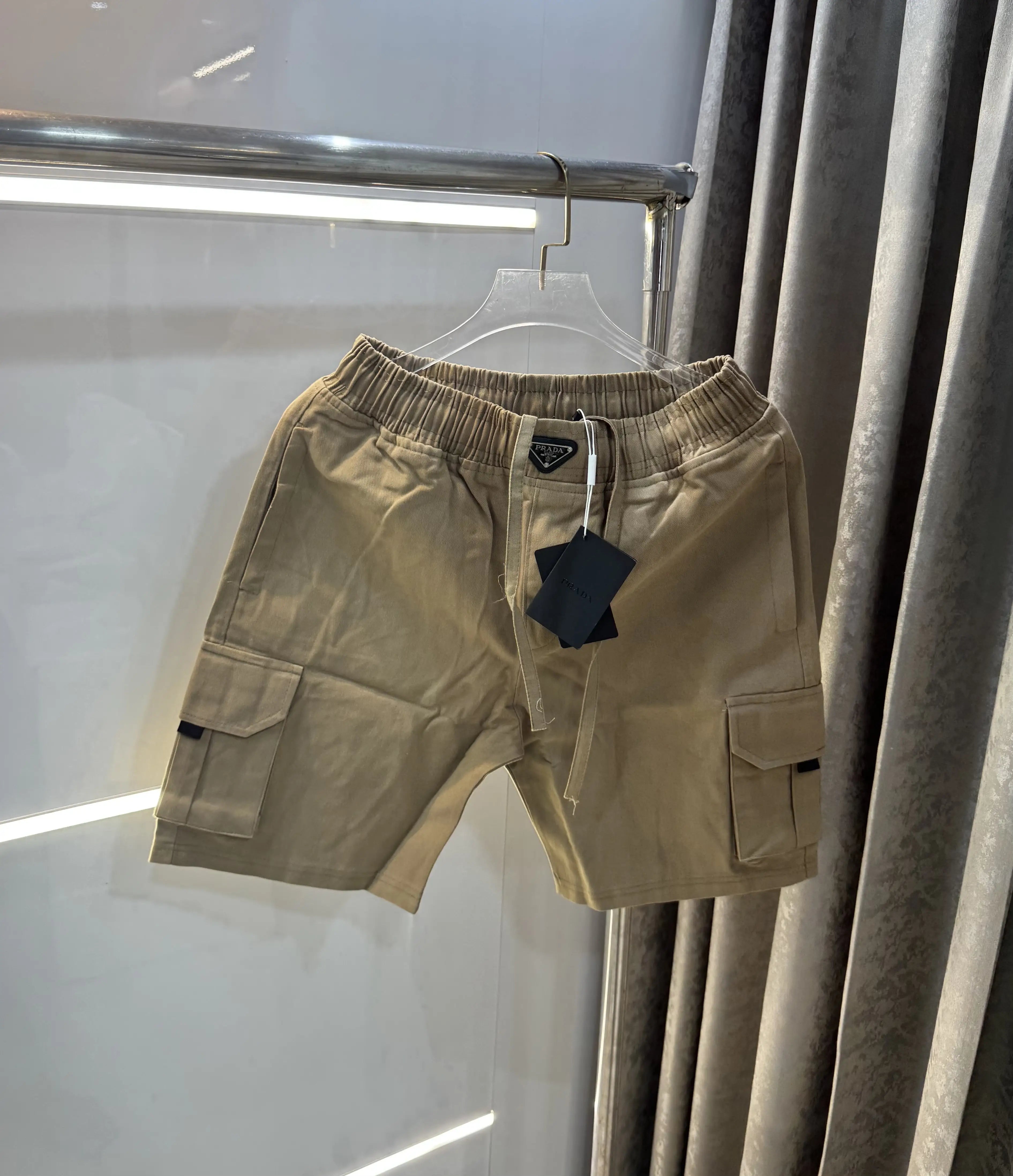 Prada Milano Beige Limited Edition Premium 🩳Shorts Main image