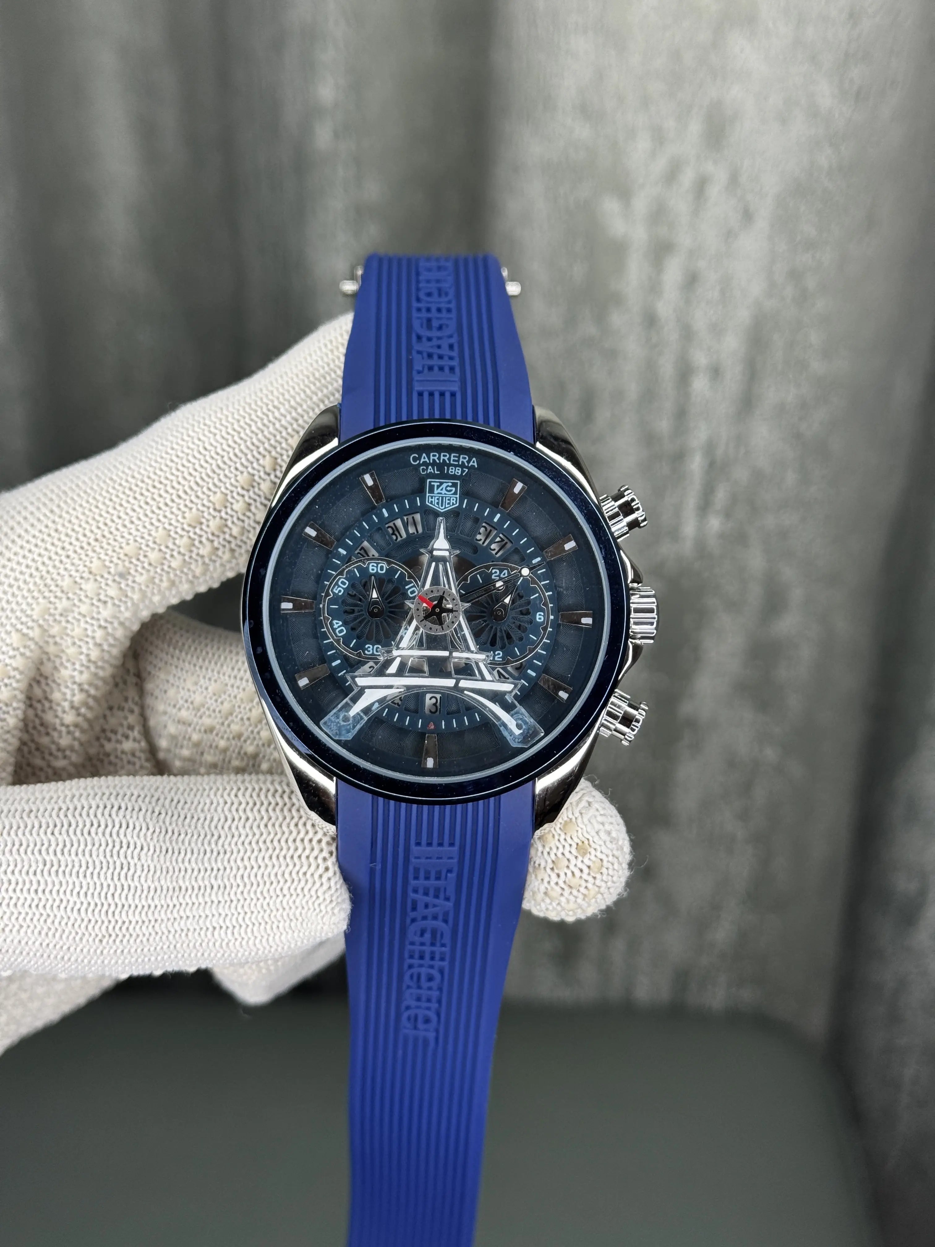 Carrer a Tag Heuer All Blue Eiffel Premium Watch