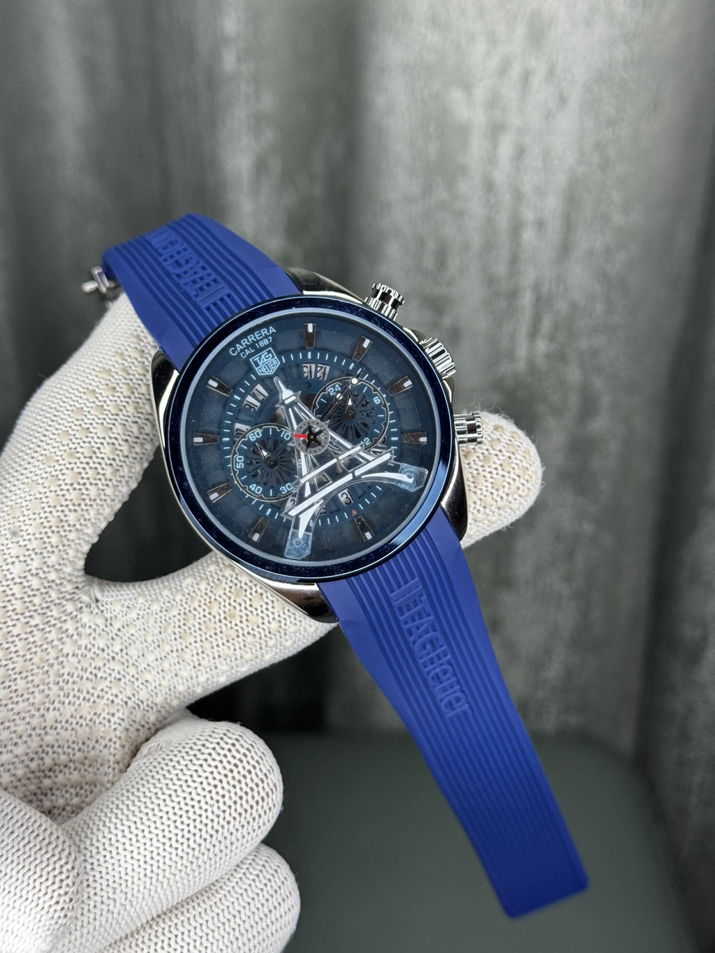 Carrer a Tag Heuer All Blue Eiffel Premium Watch
