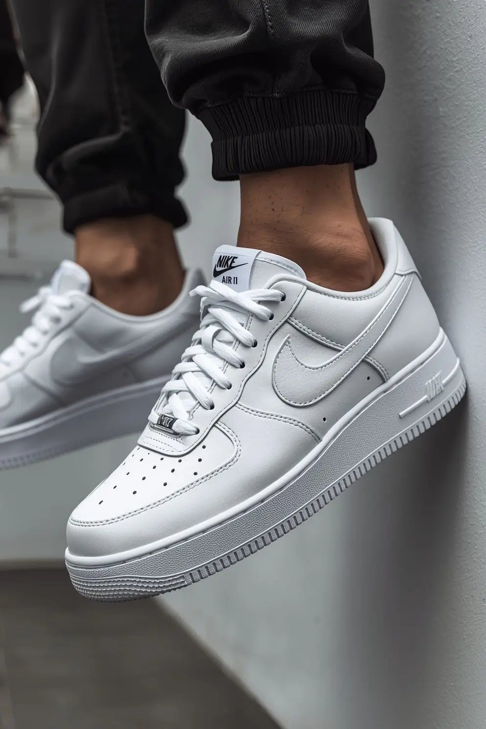 Nike_Airforce 1 All White Shoes Secondary image