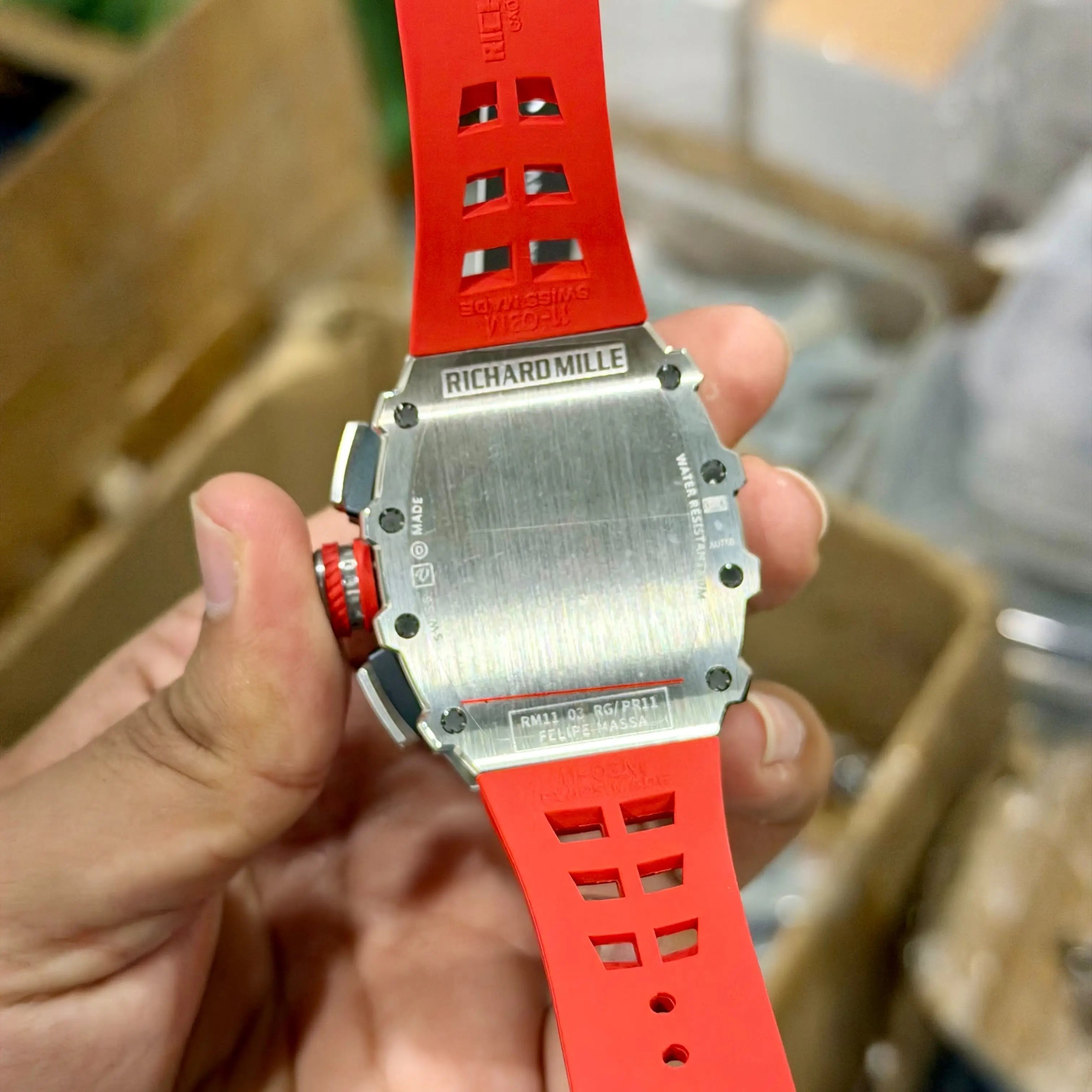 Richard Mille RM11-03 Flyback Premium Japan Quartz Movement Secondary image