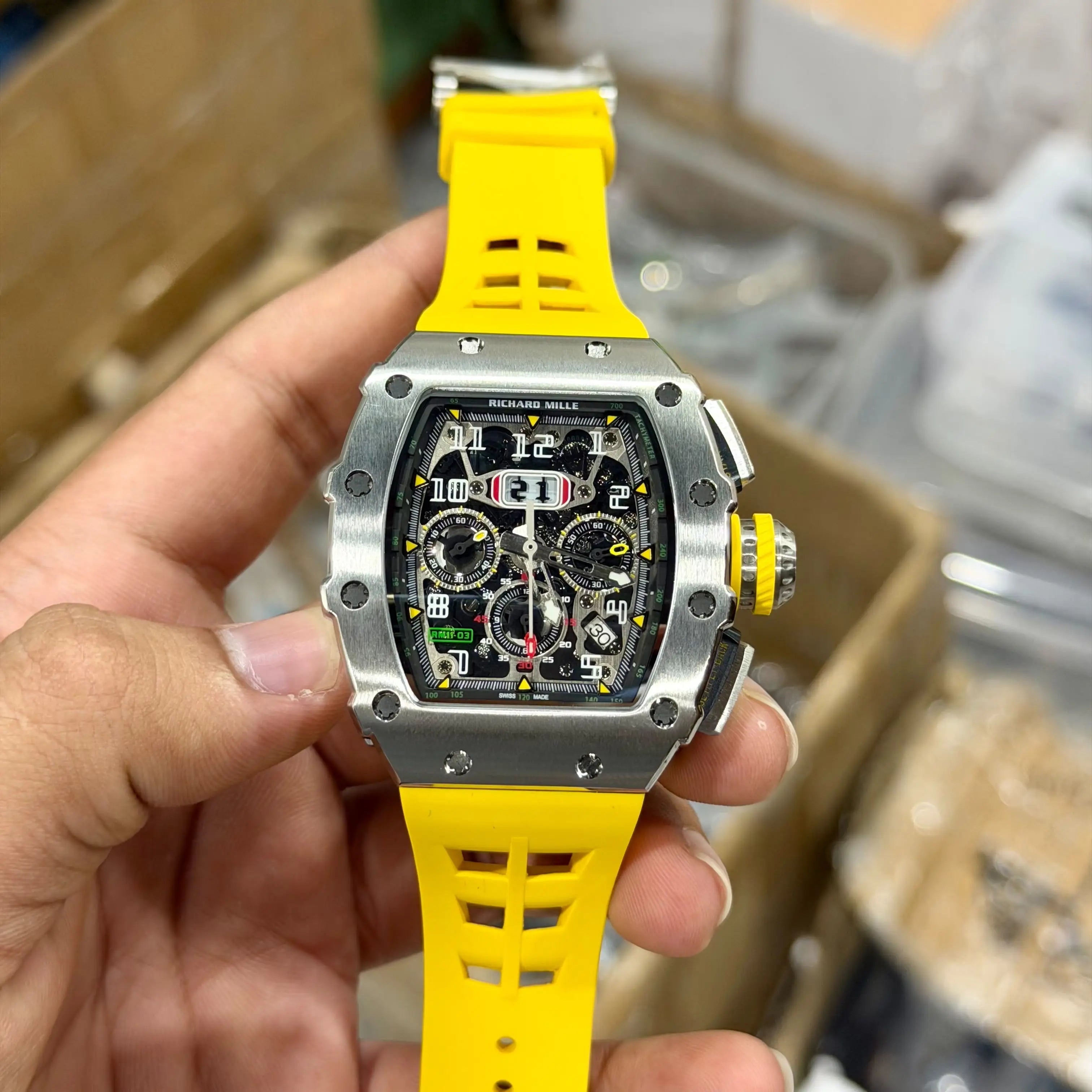 Richard Mille RM11-03 Flyback Premium Japan Quartz Movement Main image