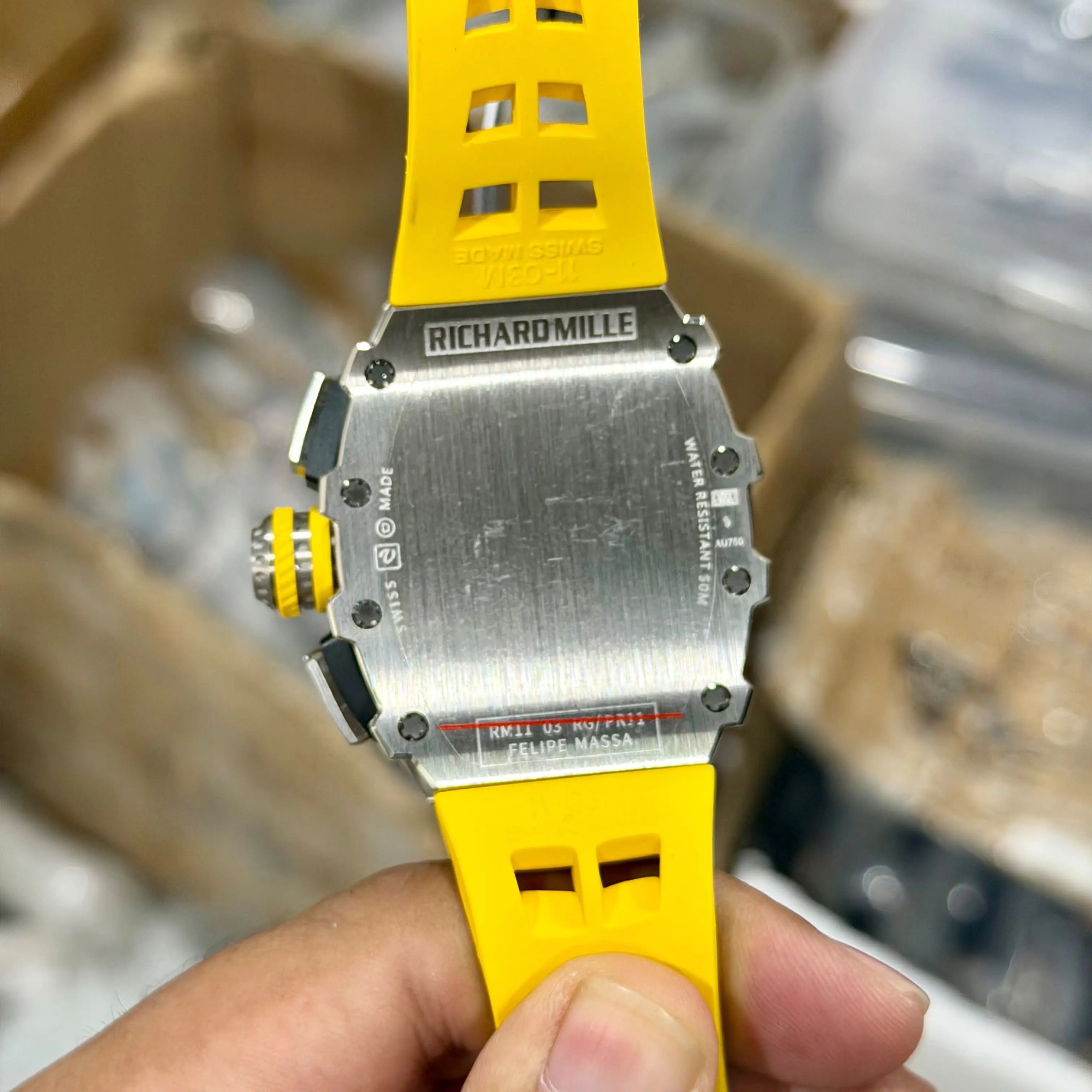 Richard Mille RM11-03 Flyback Premium Japan Quartz Movement Secondary image