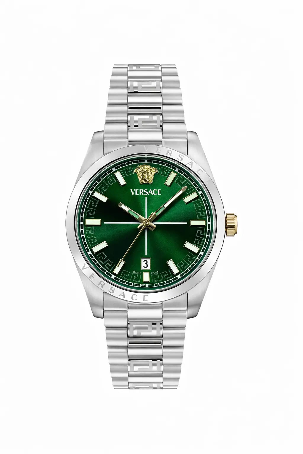 Versace Green Round Dail Analog Watch Main image