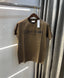 Calvin Klein Brown Logo Work Premium T-Shirt