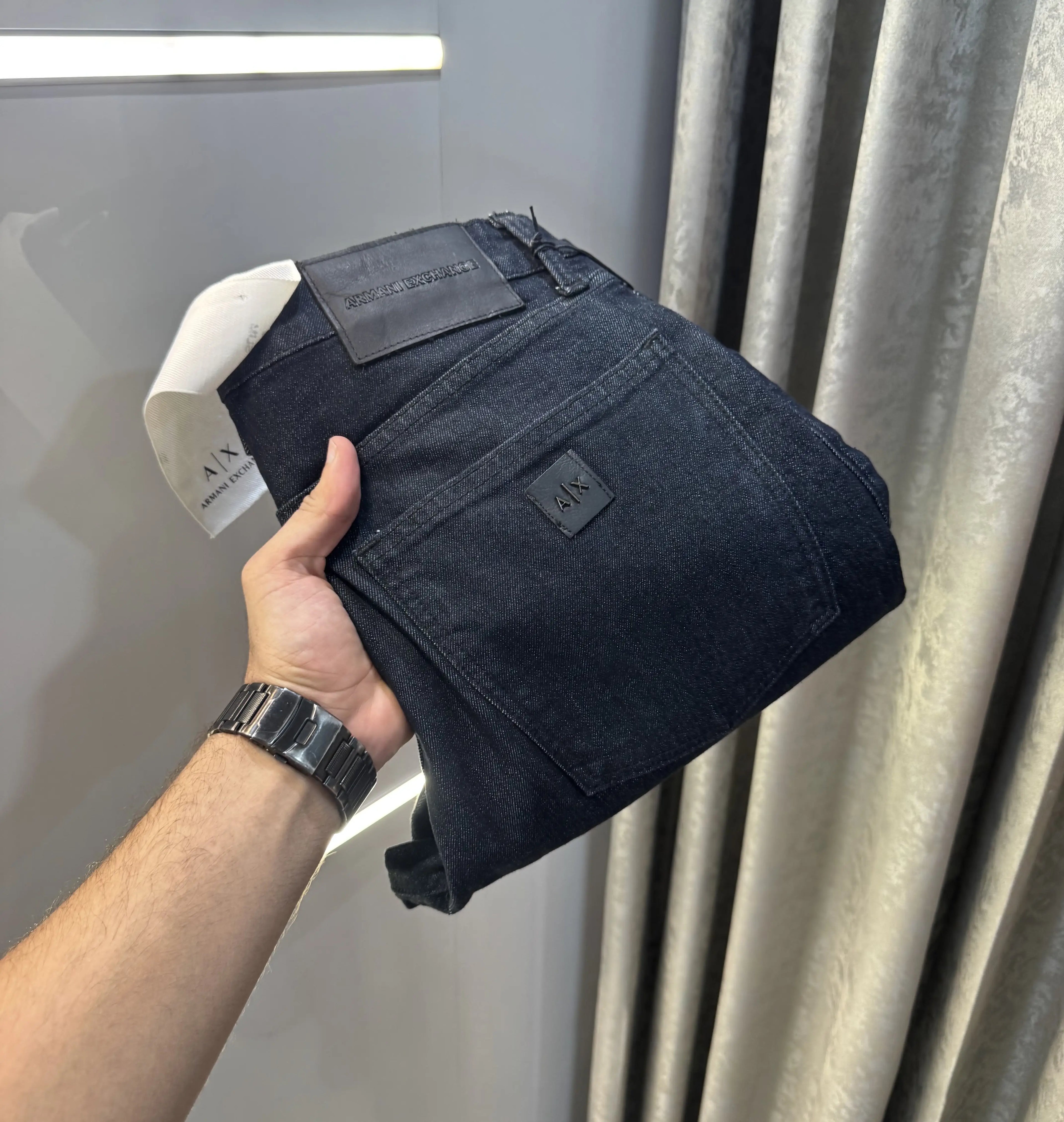 Arman i Exchange new Raw Wash Black Imported Denim