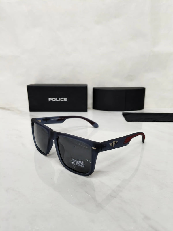 POLICE 1001 MATT NAVY BLUE RED
