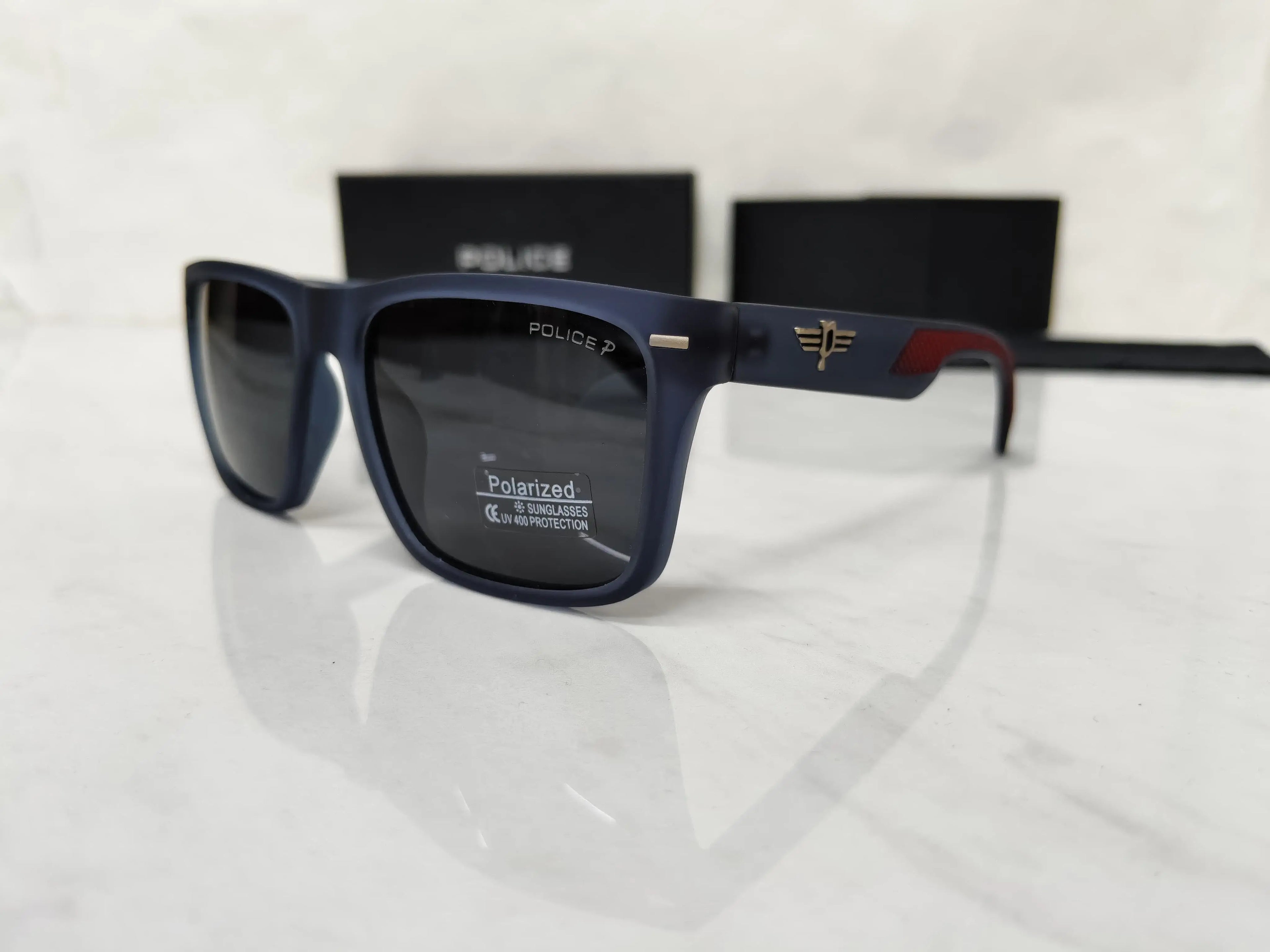 POLICE 1001 MATT NAVY BLUE RED