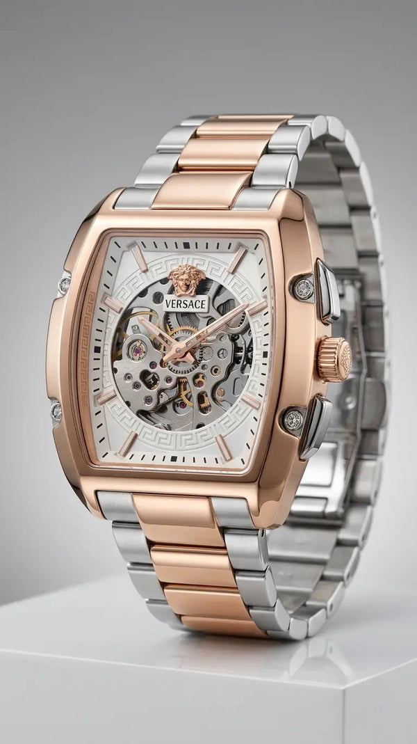 Versac_e Dominus Skeleton Automatic rose