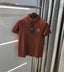 Hugo Boss Brown Logo Work Premium Polo T-shirt