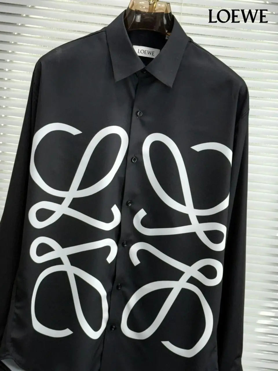 Loewe Black Designer Premium Shirt Secondary image