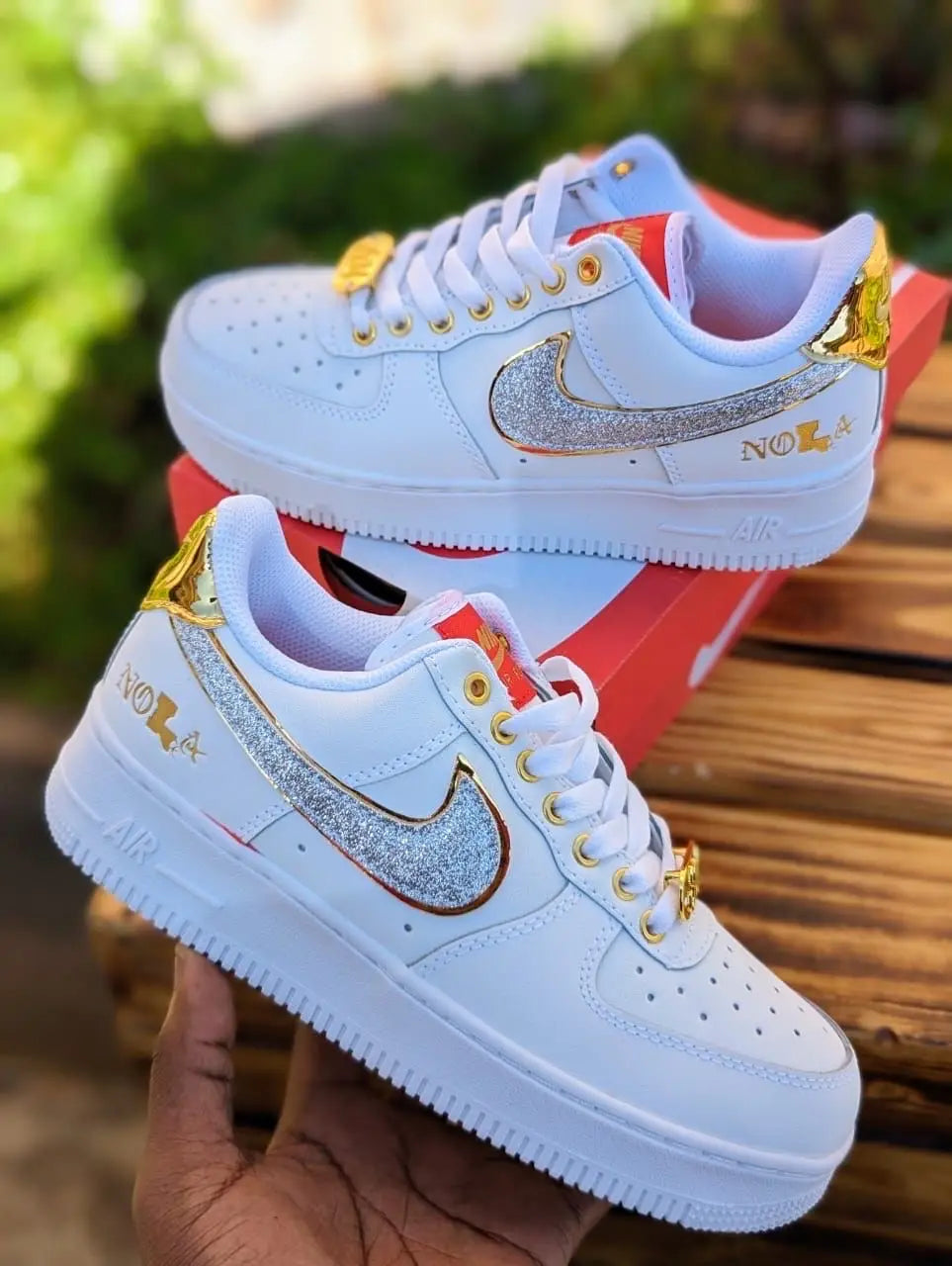 Nike_Airforce 1 Low Nola Edition Sneakers