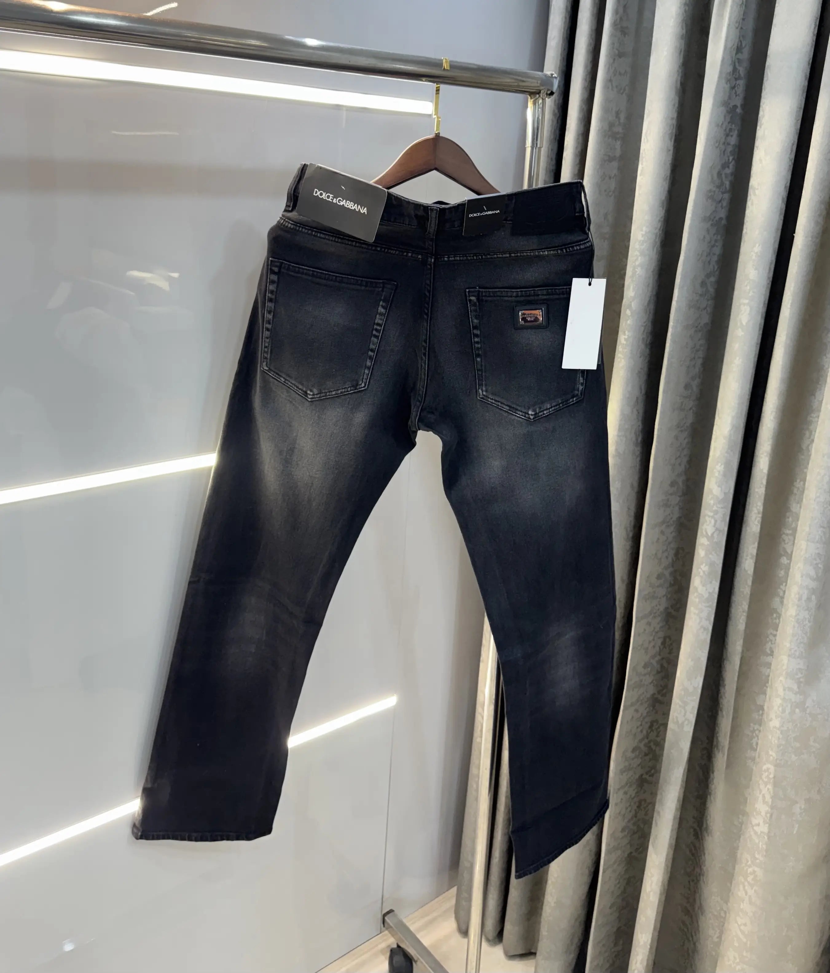 Dolce&Gabbana Carbon Black Imported Premium Denim Main image