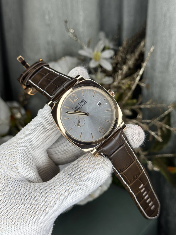 Panerai Radiomir Quaranta Brown White Premium Quartz Watch