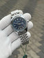 Rolex Day Date Silver Blue