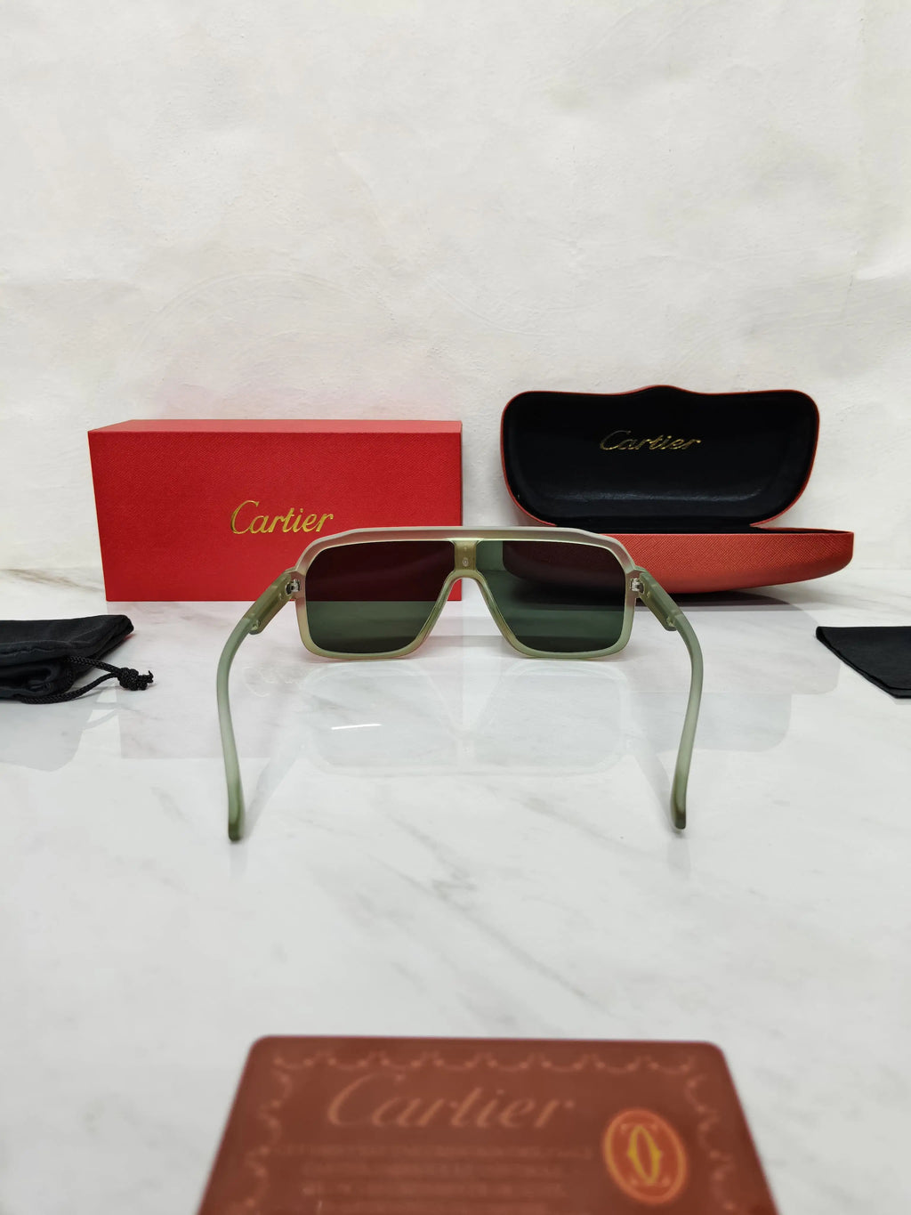 CARTIER OLIVE GREEN GOLD 18518