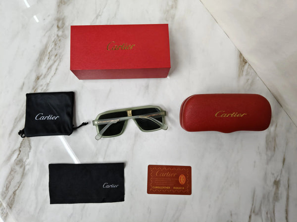 CARTIER OLIVE GREEN GOLD 18518