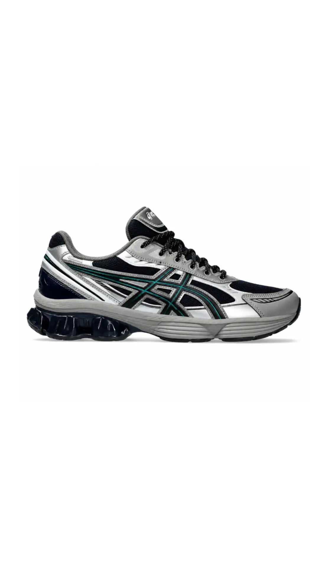 Asics_Gel Kinetic Fluent Black Dark Taupe Shoes Main image