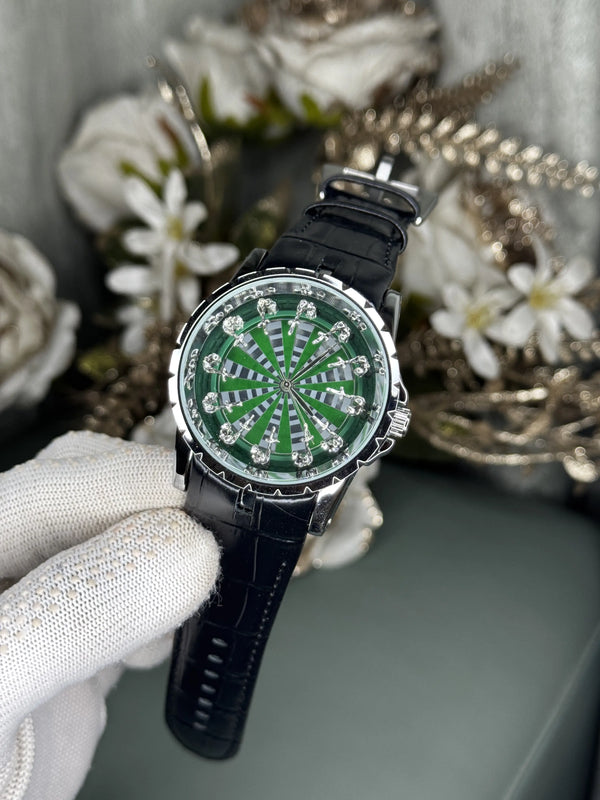 Roger Dubuis Onola Twelve Knights Silver Green Premium Watch