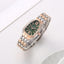 bvlgari dual tone green dial