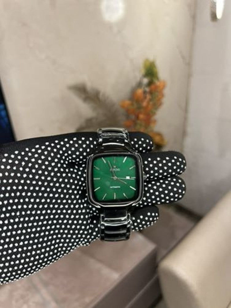 true square quartz undigital (green dial) Main image