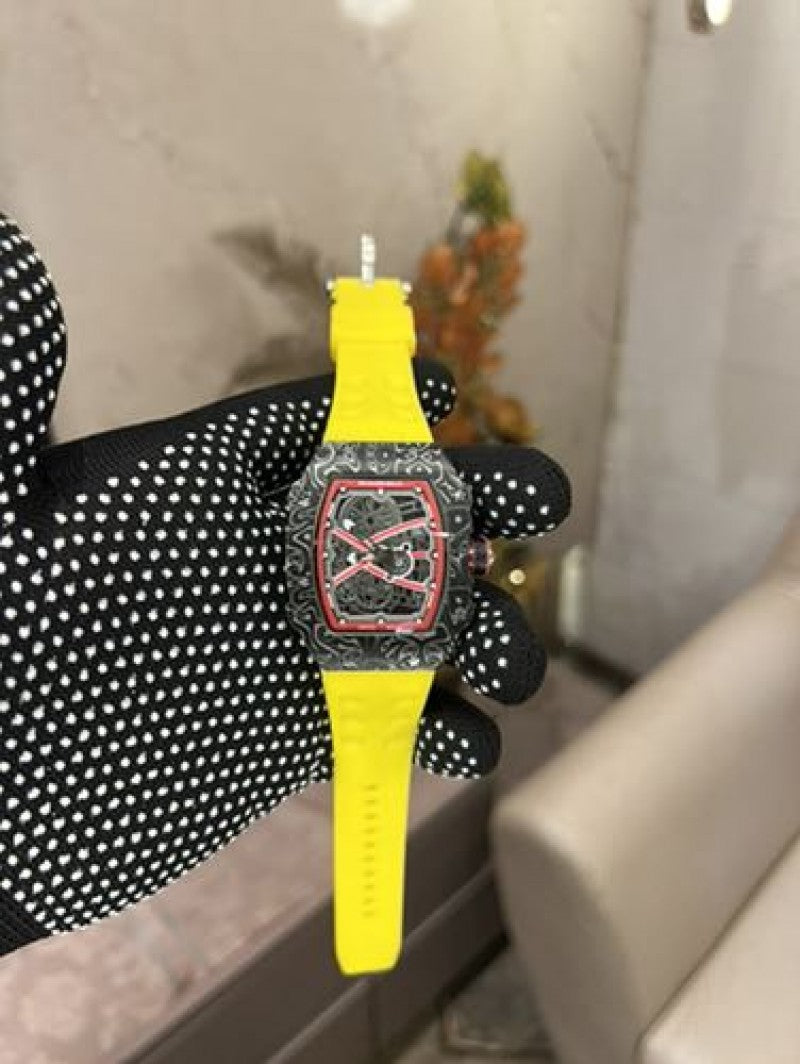 Richard Mille Nadal Carbon Skeleton Dial Yellow Main image
