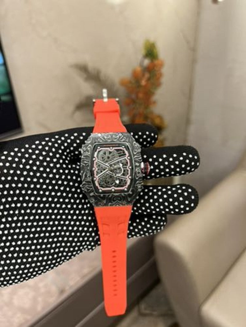 Richard Mille Nadal Carbon Skeleton Dial Red Main image