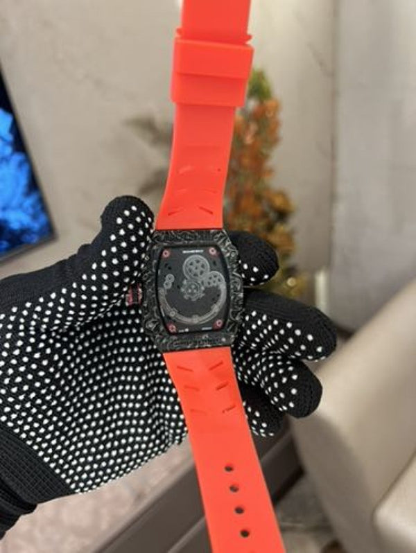 Richard Mille Nadal Carbon Skeleton Dial Red