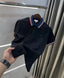 Lacost e Black Logo Work Premium Polo T-Shirt