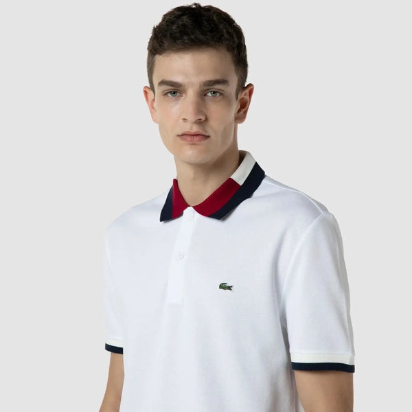 Lacost e White Logo Work Premium Polo T-Shirt