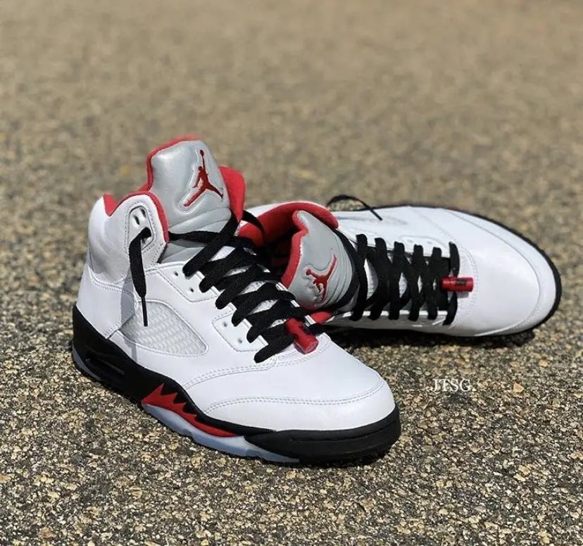 Nike_Air_Jordan Retro 5 Fire Red Shoes Main image