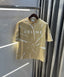 Celine Beige Printed Imported Oversized T-shirt