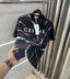 Celine Black Printed Imported Oversized T-shirt