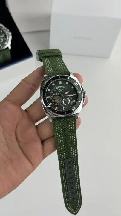 Seiko 5 Sports Automatic Premium Green 005 Secondary image