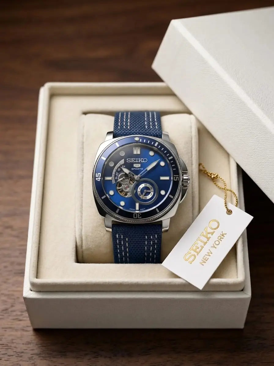 Seiko 5 Sports Automatic Premium Blue 006