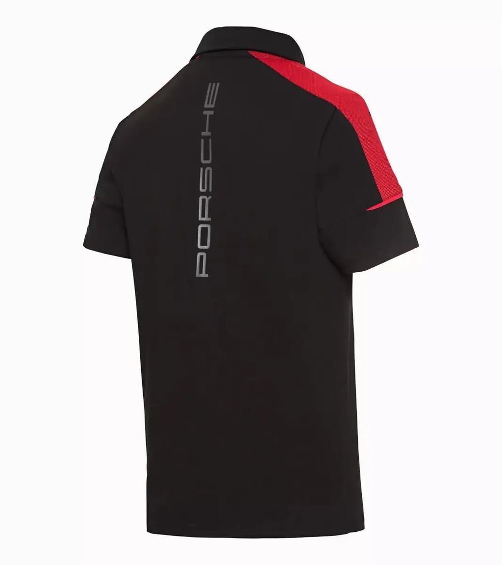 Hug o Bos s Black Porsche Edition Premium Polo T-shirt