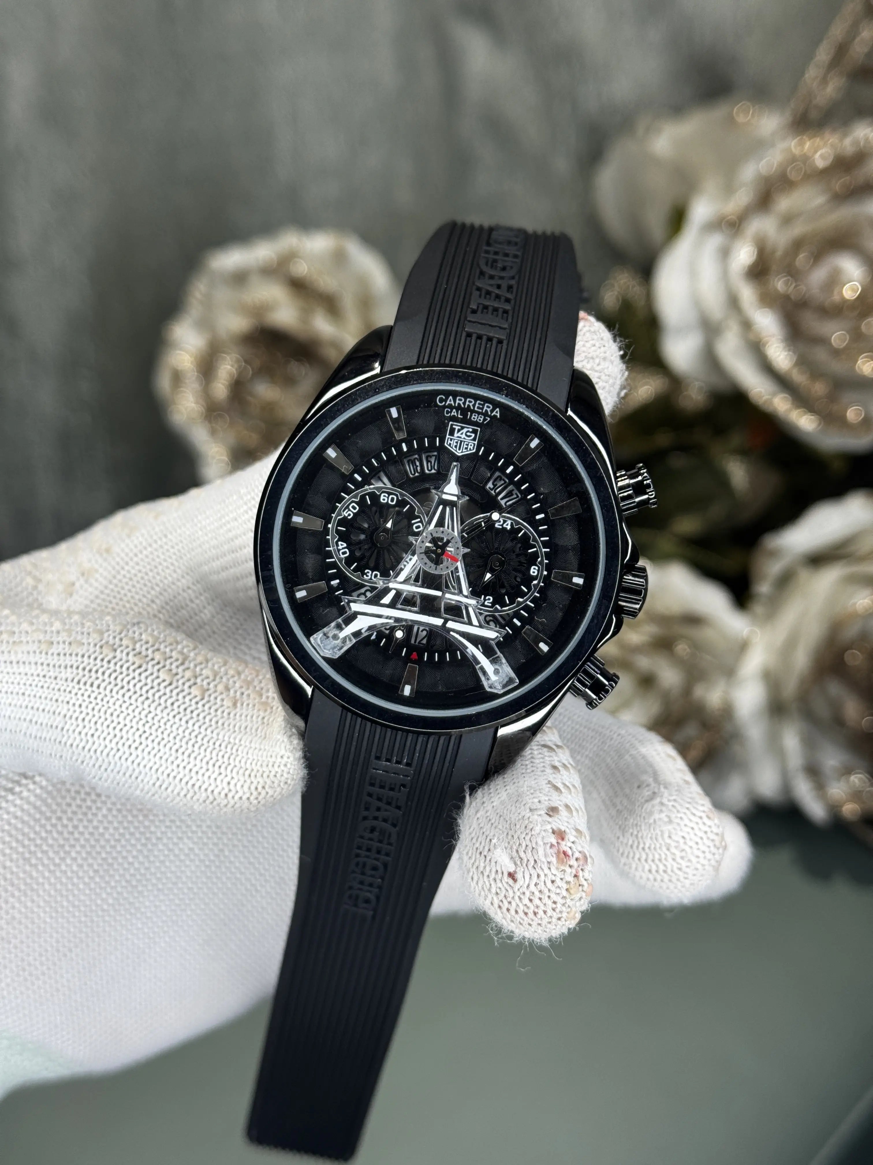 Carrer a Tag Heuer All Black Eiffel Premium Watch Main image