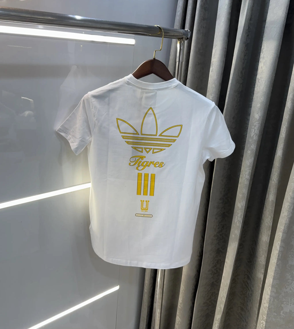 Adida s White Printed Premium Classic T-Shirt