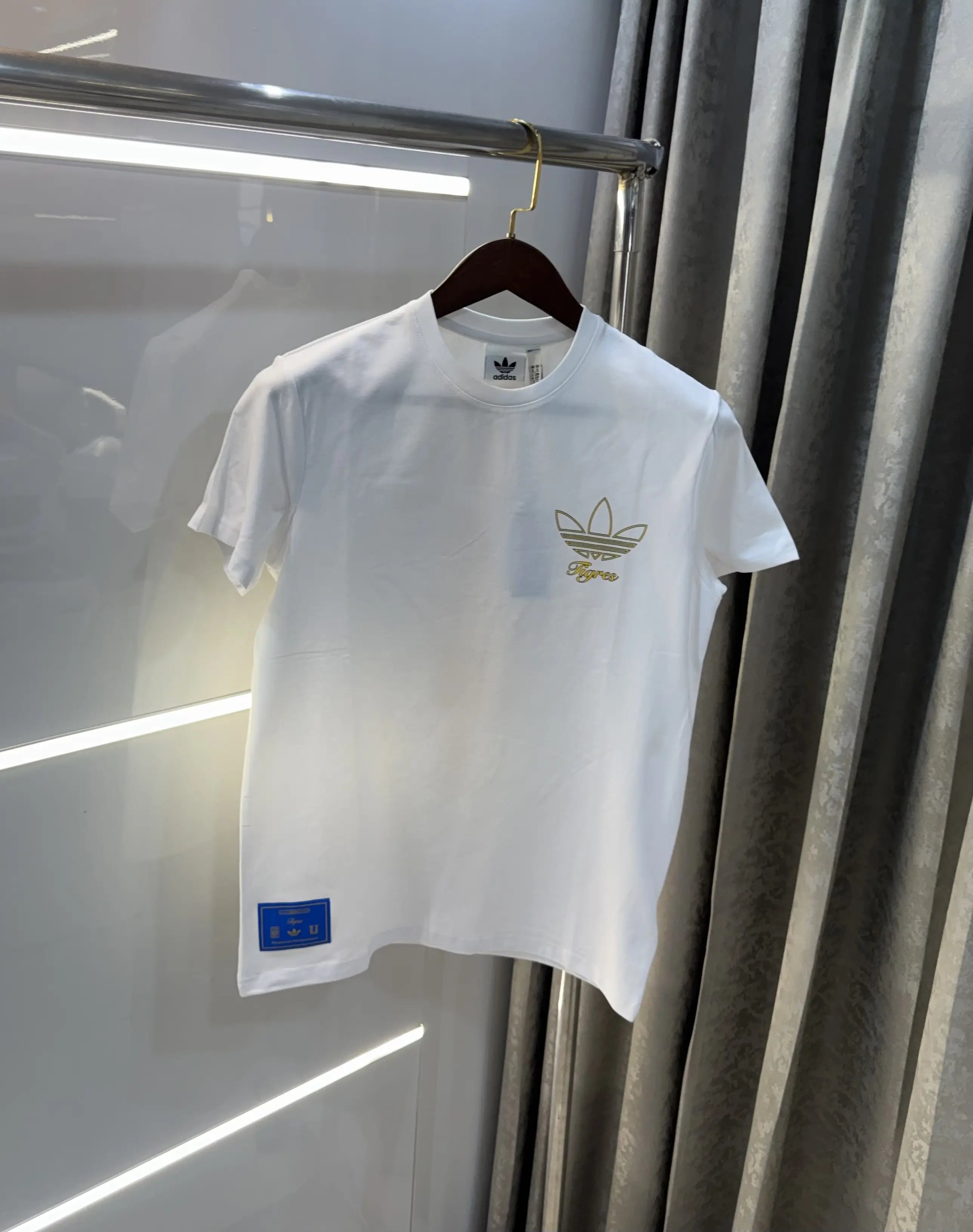 Adida s White Printed Premium Classic T-Shirt